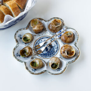 Burgundy snails