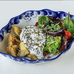 Fried eggplants
